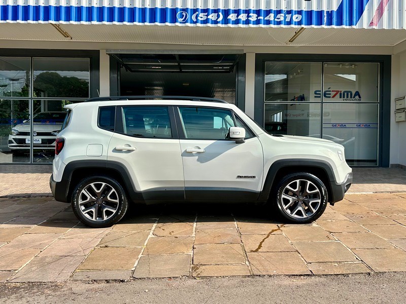 JEEP RENEGADE LONGITUDE 1.8 16V FLEX 2020/2021 SÉTIMA VEÍCULOS GUAPORÉ / Carros no Vale