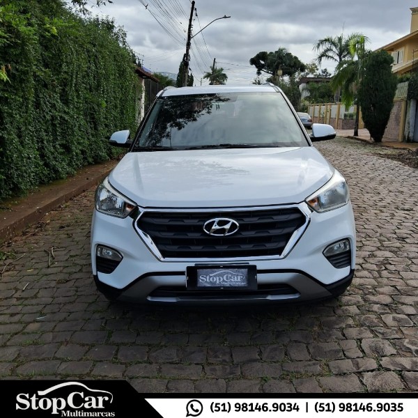 HYUNDAI CRETA 1.6 16V PULSE 2017/2017 STOPCAR MULTIMARCAS ESTRELA / Carros no Vale