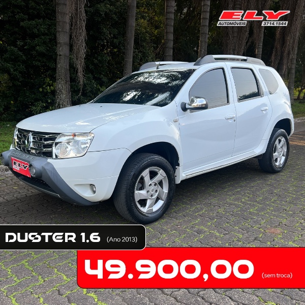 RENAULT DUSTER 1.6 2013/2013 ELY AUTOMÓVEIS LAJEADO / Carros no Vale