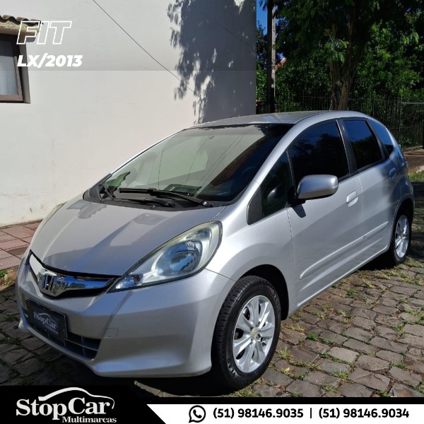 HONDA FIT 1.4 LX AT 2013/2013 STOPCAR MULTIMARCAS ESTRELA / Carros no Vale