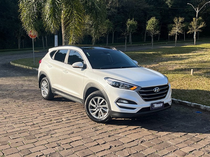 HYUNDAI TUCSON GLS 1.6 TURBO 2019/2020 BOSCO AUTOMÓVEIS GUAPORÉ / Carros no Vale