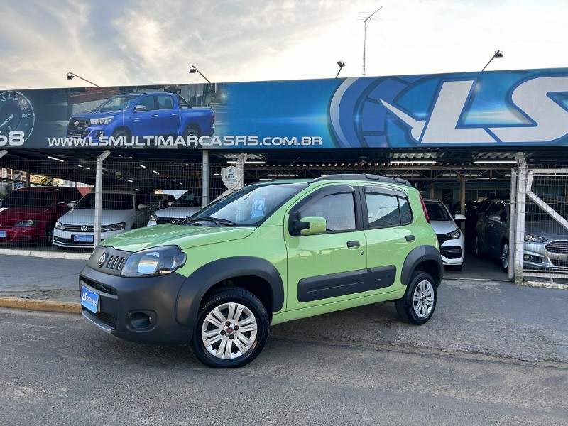 FIAT UNO WAY 1.4 2012/2012 LS MULTIMARCAS VENÂNCIO AIRES / Carros no Vale