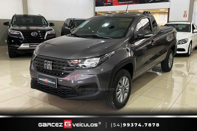 FIAT STRADA 1.3 FREEDOM PLUS CS 8V 2024/2025 GARCEZ VEÍCULOS BENTO GONÇALVES / Carros no Vale