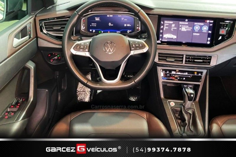 VOLKSWAGEN VIRTUS 1.0 200 TSI HIGHLINE 2023/2024 GARCEZ VEÍCULOS BENTO GONÇALVES / Carros no Vale