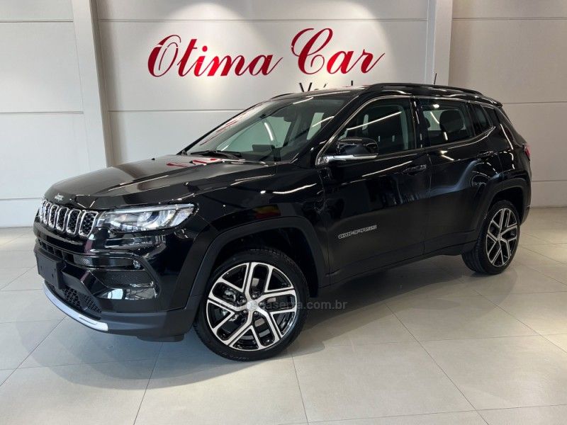 JEEP COMPASS 1.3 LIMITED T270 16V TURBO 2024/2025 ÓTIMA CAR FLORES DA CUNHA / Carros no Vale