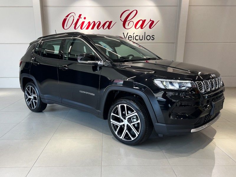 JEEP COMPASS 1.3 LIMITED T270 16V TURBO 2024/2025 ÓTIMA CAR FLORES DA CUNHA / Carros no Vale