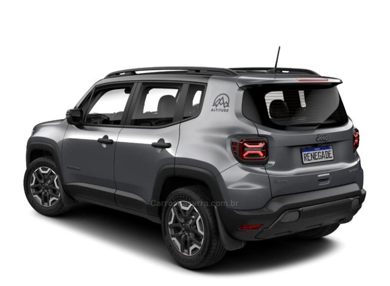 JEEP RENEGADE 1.3 16V ALTITUDE T270 TURBO 2024/2025 ÓTIMA CAR FLORES DA CUNHA / Carros no Vale