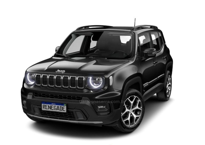 JEEP RENEGADE 1.3 16V SAHARA T270 TURBO 2024/2025 ÓTIMA CAR FLORES DA CUNHA / Carros no Vale