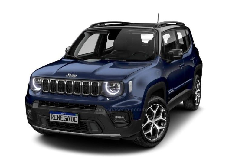 JEEP RENEGADE 1.3 16V SAHARA T270 TURBO 2024/2025 ÓTIMA CAR FLORES DA CUNHA / Carros no Vale