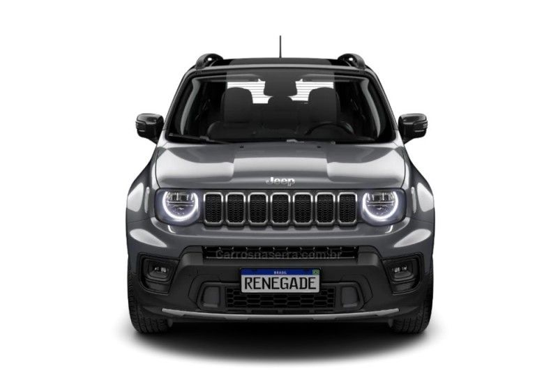 JEEP RENEGADE 1.3 16V SAHARA T270 TURBO 2024/2025 ÓTIMA CAR FLORES DA CUNHA / Carros no Vale