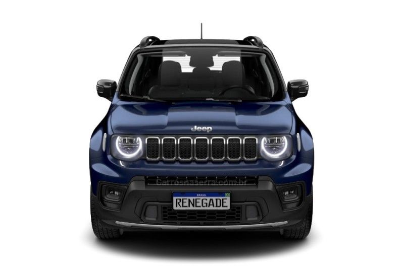 JEEP RENEGADE 1.3 16V SAHARA T270 TURBO 2024/2025 ÓTIMA CAR FLORES DA CUNHA / Carros no Vale