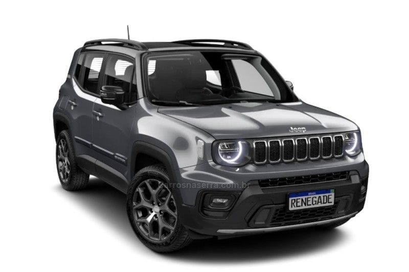 JEEP RENEGADE 1.3 16V SAHARA T270 TURBO 2024/2025 ÓTIMA CAR FLORES DA CUNHA / Carros no Vale