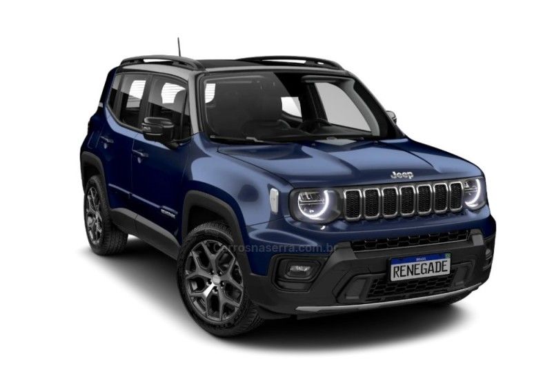 JEEP RENEGADE 1.3 16V SAHARA T270 TURBO 2024/2025 ÓTIMA CAR FLORES DA CUNHA / Carros no Vale