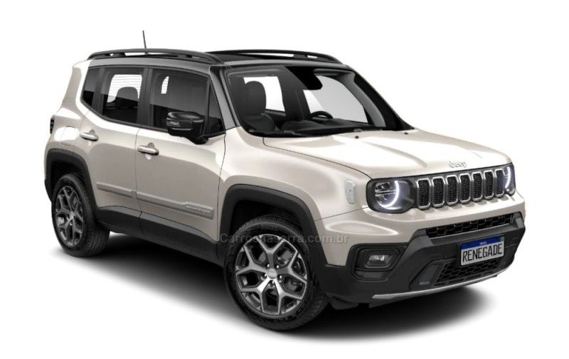 JEEP RENEGADE 1.3 16V SAHARA T270 TURBO 2024/2025 ÓTIMA CAR FLORES DA CUNHA / Carros no Vale