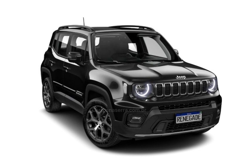 JEEP RENEGADE 1.3 16V SAHARA T270 TURBO 2024/2025 ÓTIMA CAR FLORES DA CUNHA / Carros no Vale