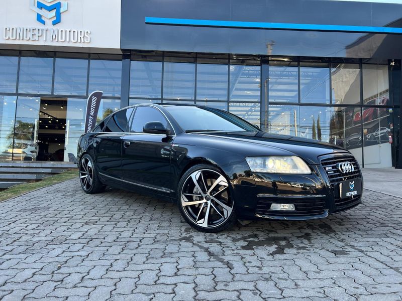 Audi A6 3.0 TB FSI V6 Quattro Tiptronic 2010/2011 CONCEPT MOTORS PASSO FUNDO / Carros no Vale