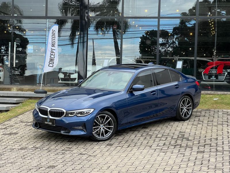 BMW 320i Modern/Sport TB 2.0/A.Flex/GP 4p 2021/2022 CONCEPT MOTORS PASSO FUNDO / Carros no Vale