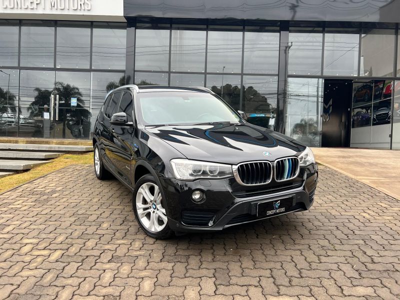 BMW X3 XDRIVE 20i 2.0/X-Line Bi-TB Flex Aut. 2016/2016 CONCEPT MOTORS PASSO FUNDO / Carros no Vale