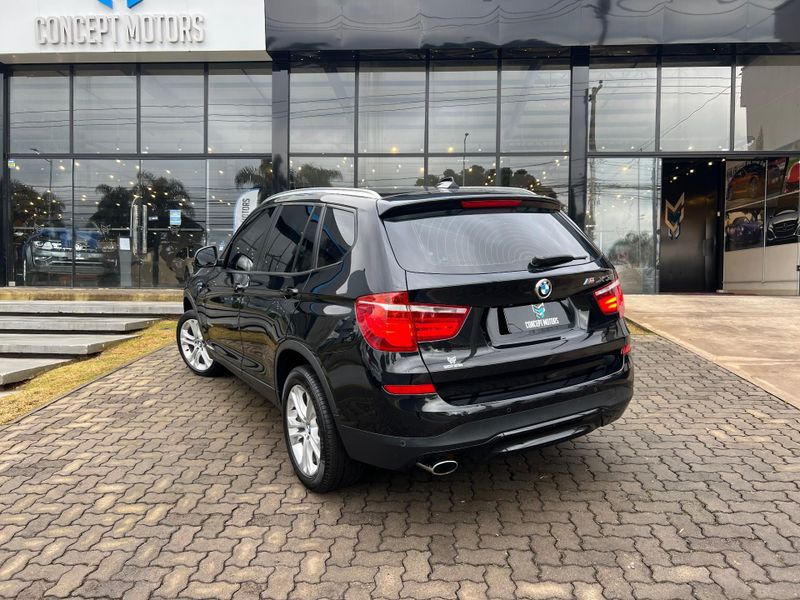 BMW X3 XDRIVE 20i 2.0/X-Line Bi-TB Flex Aut. 2016/2016 CONCEPT MOTORS PASSO FUNDO / Carros no Vale