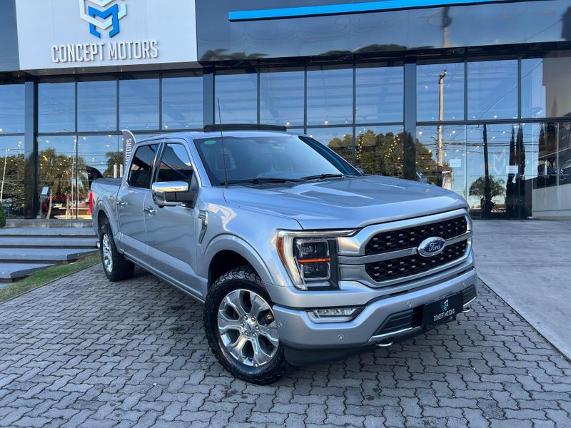 Ford F-150 Platinum 4×4 5.0 V8 2023/2023 CONCEPT MOTORS PASSO FUNDO / Carros no Vale