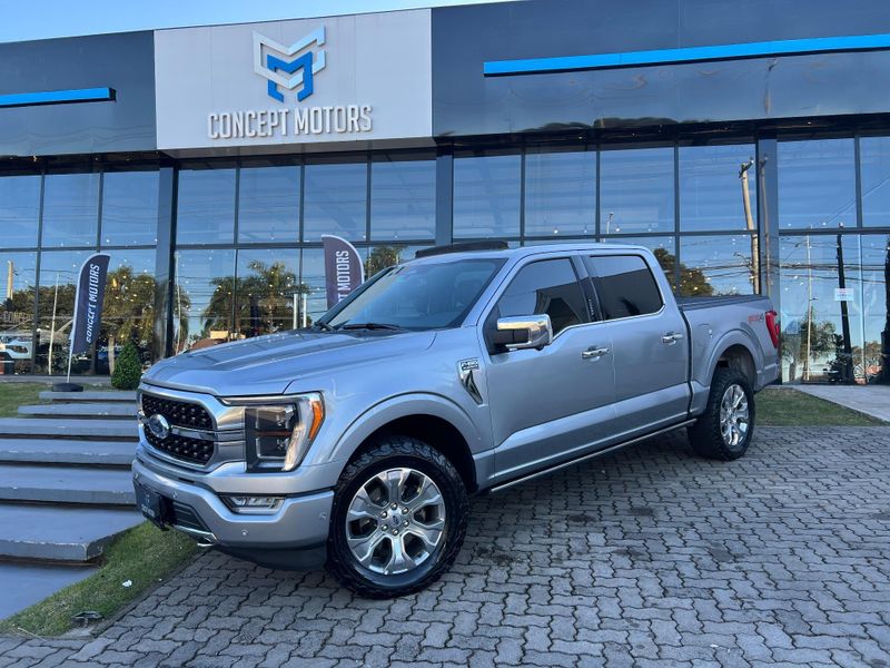 Ford F-150 Platinum 4×4 5.0 V8 2023/2023 CONCEPT MOTORS PASSO FUNDO / Carros no Vale