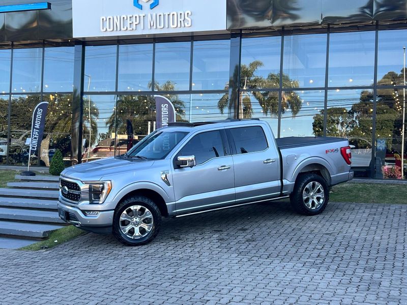 Ford F-150 Platinum 4×4 5.0 V8 2023/2023 CONCEPT MOTORS PASSO FUNDO / Carros no Vale