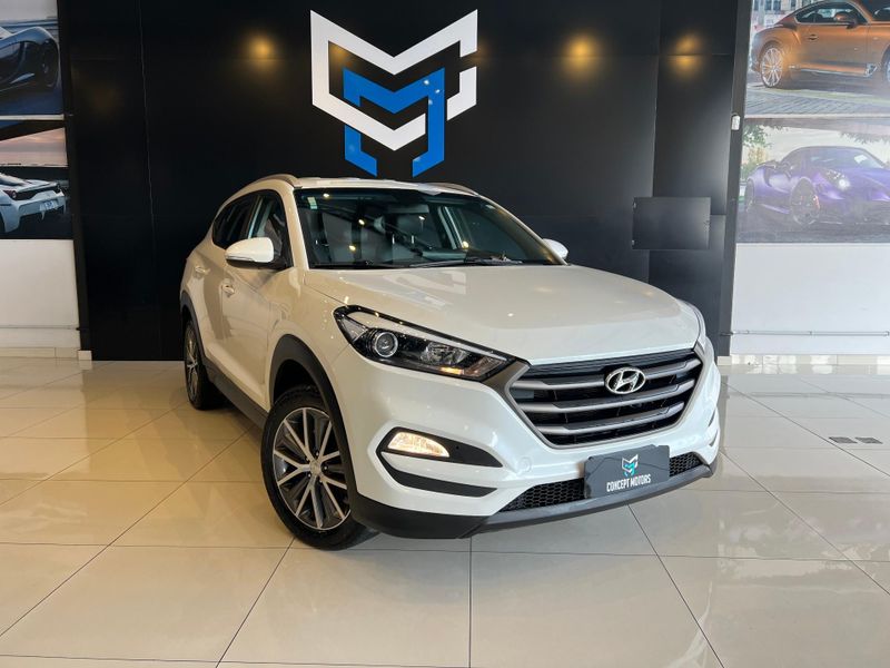 Hyundai Tucson GL 1.6 Turbo 16V Aut. 2017/2018 CONCEPT MOTORS PASSO FUNDO / Carros no Vale