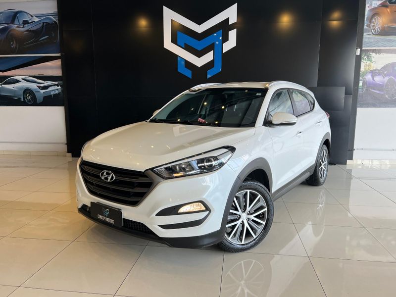 Hyundai Tucson GL 1.6 Turbo 16V Aut. 2017/2018 CONCEPT MOTORS PASSO FUNDO / Carros no Vale