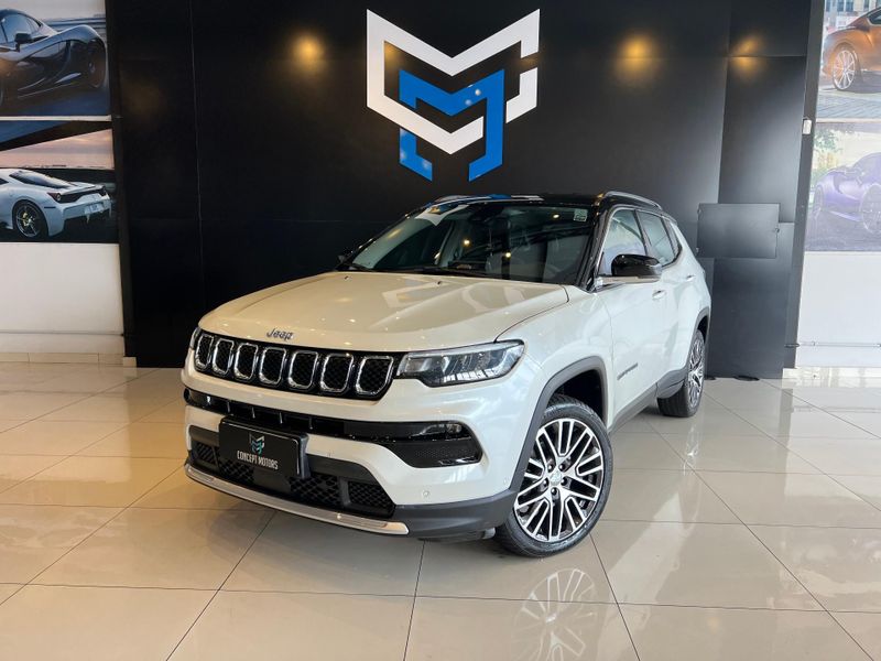 Jeep Compass LIMITED T270 1.3 TB 4×2 Flex Aut 2021/2022 CONCEPT MOTORS PASSO FUNDO / Carros no Vale