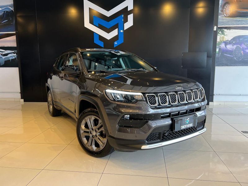 Jeep Compass LONG T270 1.3 TB 4×2 Flex Aut. 2023/2023 CONCEPT MOTORS PASSO FUNDO / Carros no Vale