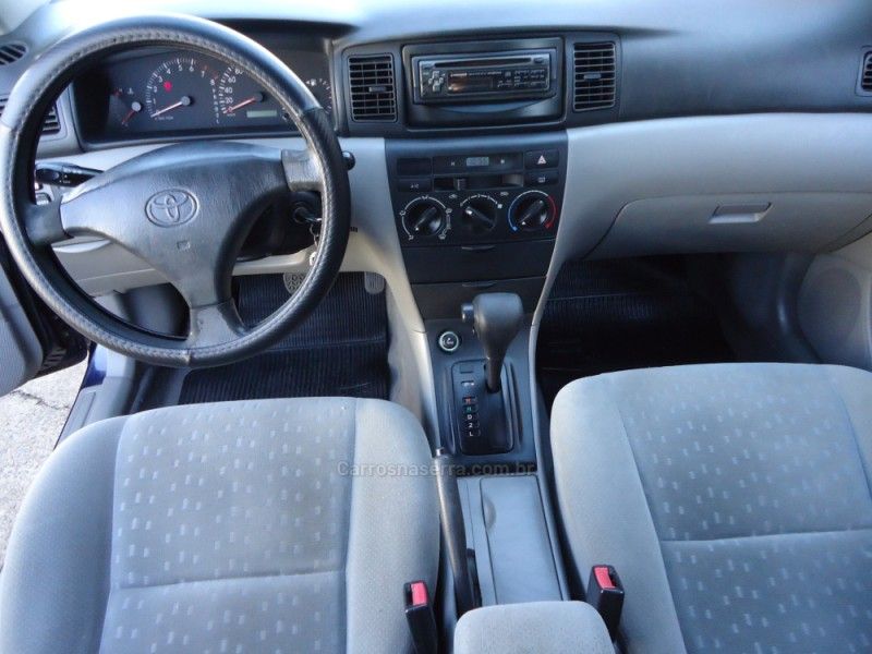 TOYOTA COROLLA 1.6 XLI 16V 2005/2005 BOURSCHEID CARROS E MOTOS SANTA CLARA DO SUL / Carros no Vale