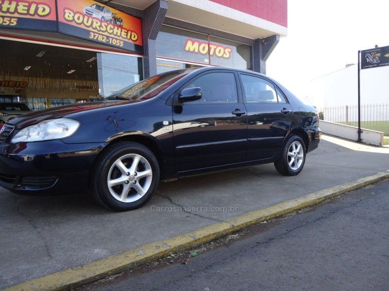 TOYOTA COROLLA 1.6 XLI 16V 2005/2005 BOURSCHEID CARROS E MOTOS SANTA CLARA DO SUL / Carros no Vale