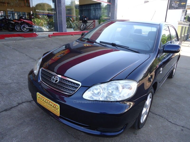 TOYOTA COROLLA 1.6 XLI 16V 2005/2005 BOURSCHEID CARROS E MOTOS SANTA CLARA DO SUL / Carros no Vale