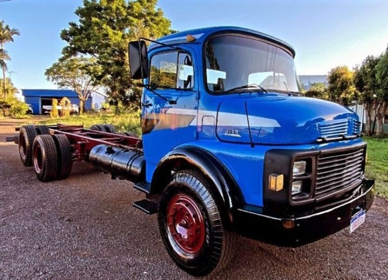 Mercedes-Benz 1113 MB 1113 1976/1976 CAMINHÕES & CAMIONETAS PASSO FUNDO / Carros no Vale