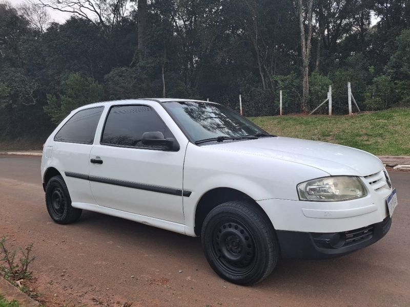 Volkswagen GOL 1.0 MI 8V FLEX 2P MANUAL G.IV 2008/2008 CAMINHÕES & CAMIONETAS PASSO FUNDO / Carros no Vale