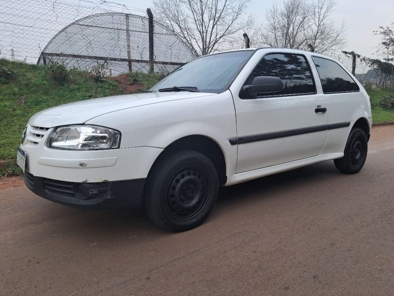 Volkswagen GOL 1.0 MI 8V FLEX 2P MANUAL G.IV 2008/2008 CAMINHÕES & CAMIONETAS PASSO FUNDO / Carros no Vale