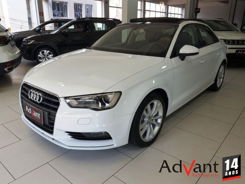 Audi A3 1.8 TFSI SEDAN AMBITION 16V 180CV GASOLINA 4P AUTOMÁTICO 2014/2015 ADVANT AUTOMÓVEIS CAXIAS DO SUL / Carros no Vale