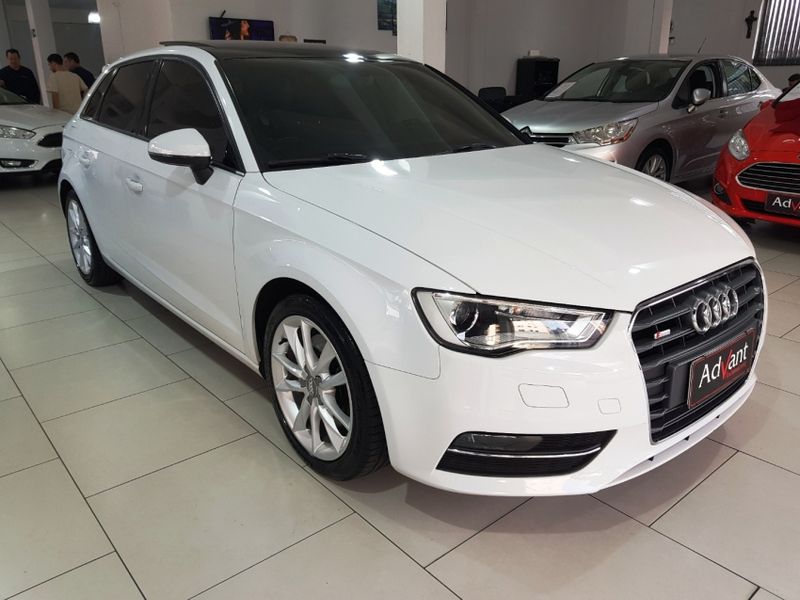 Audi A3 1.8 TFSI SEDAN AMBITION 16V 180CV GASOLINA 4P AUTOMÁTICO 2014/2015 ADVANT AUTOMÓVEIS CAXIAS DO SUL / Carros no Vale