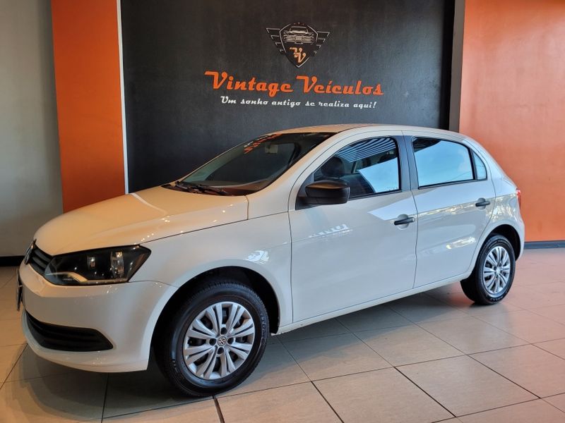 Volkswagen GOL 1.0 MI 8V FLEX 4P MANUAL G.VI 2014/2015 VINTAGE VEÍCULOS CAXIAS DO SUL / Carros no Vale