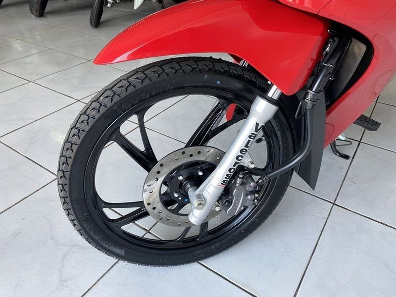 Honda Motos BIZ 125 VERMELHA 2024 SÓ MOTOS E AUTOMÓVEIS SANTA CRUZ DO SUL / Carros no Vale