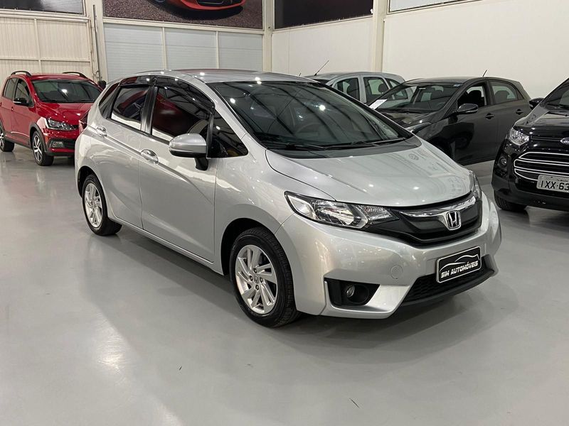 Honda Fit 1.5 Lx 16v 2014/2015 SIM AUTOMÓVEIS ROLANTE / Carros no Vale