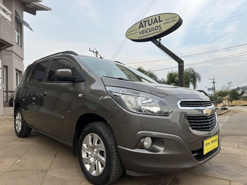 CHEVROLET SPIN LTZ 1.8 8V Econo 2013/2013 ATUAL VEÍCULOS VISTA ALEGRE DO PRATA / Carros no Vale