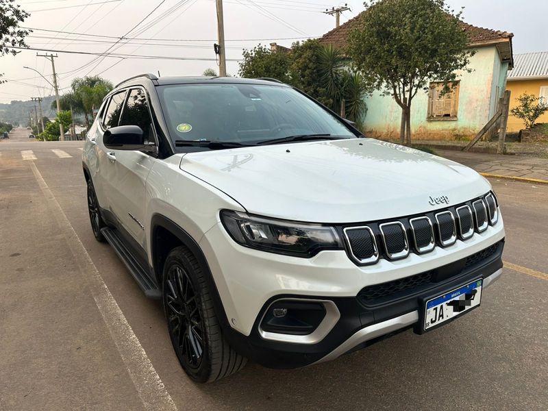 Jeep COMPASS LIMITED TD 350 2.0 4×4 Die 2021/2022 ATUAL VEÍCULOS VISTA ALEGRE DO PRATA / Carros no Vale