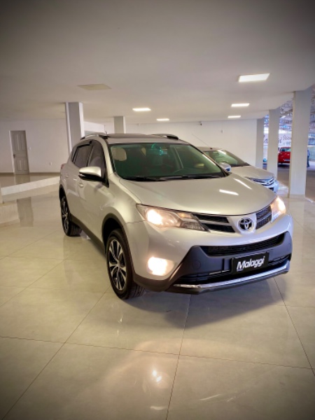 TOYOTA RAV4 2.5 4X4 16V GASOLINA 4P AUTOMÁTICO 2013/2014 MALAGGI VEÍCULOS ENCANTADO / Carros no Vale