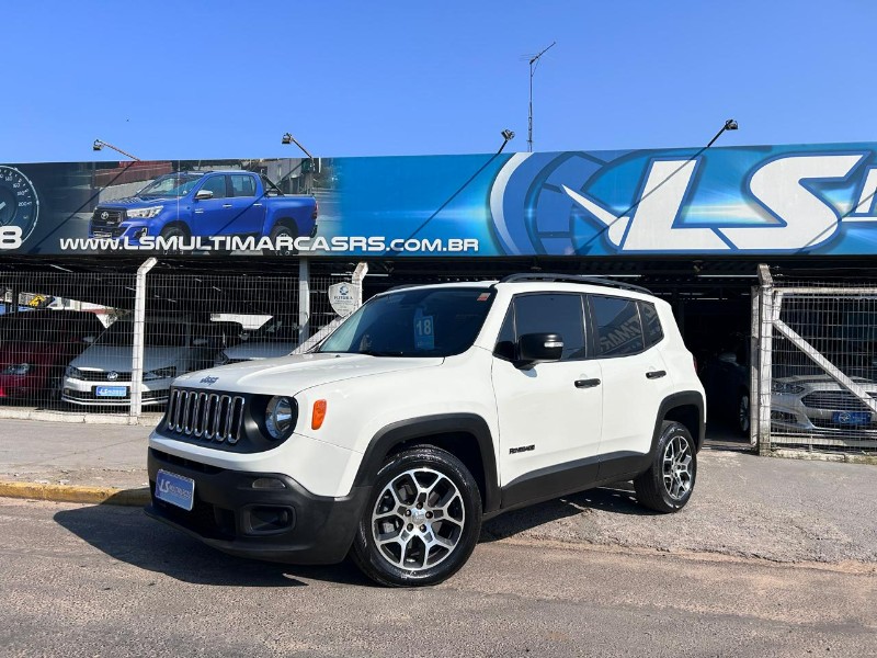 JEEP RENEGADE 1.8 SPORT 2018/2018 LS MULTIMARCAS VENÂNCIO AIRES / Carros no Vale