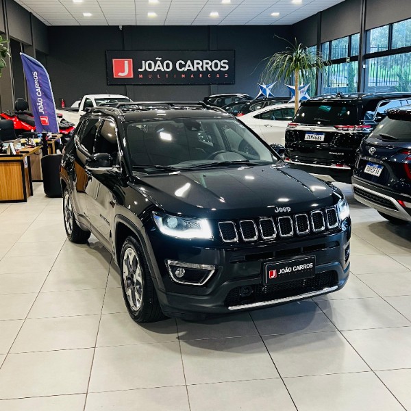 JEEP COMPASS LIMITED 2.0 4X2 2017/2017 JOÃO CARROS MULTIMARCAS GUAPORÉ / Carros no Vale