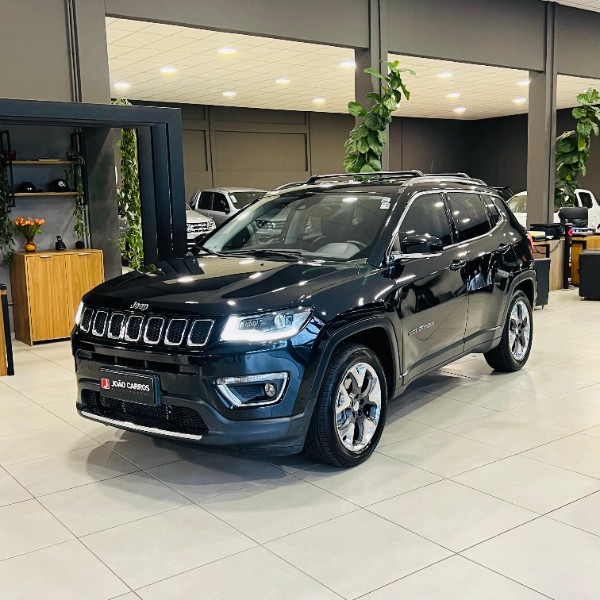 JEEP COMPASS LIMITED 2.0 4X2 2017/2017 JOÃO CARROS MULTIMARCAS GUAPORÉ / Carros no Vale