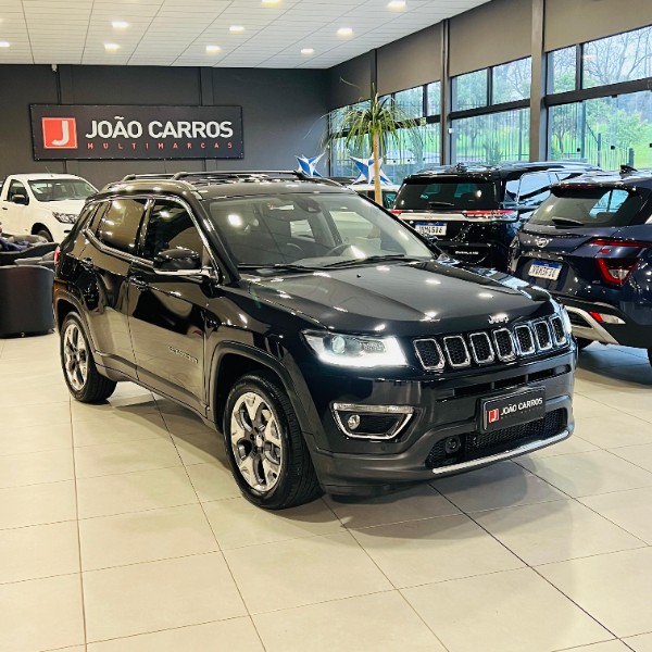 JEEP COMPASS LIMITED 2.0 4X2 2017/2017 JOÃO CARROS MULTIMARCAS GUAPORÉ / Carros no Vale