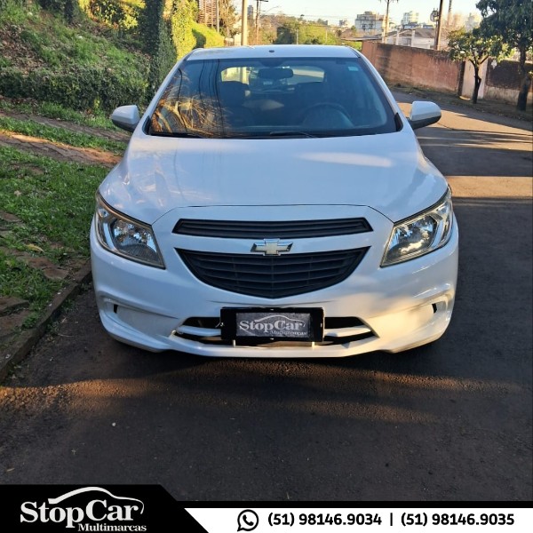 CHEVROLET ONIX 1.0 LS 2015/2015 STOPCAR MULTIMARCAS ESTRELA / Carros no Vale