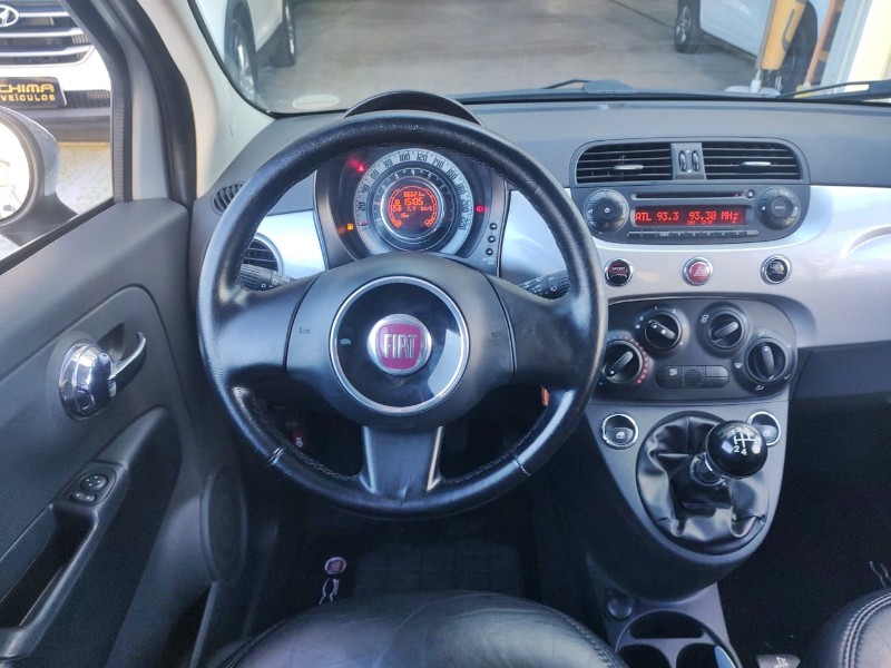 FIAT 500 1.4 CULT EVO /2012 CHIMA VEÍCULOS VENÂNCIO AIRES / Carros no Vale